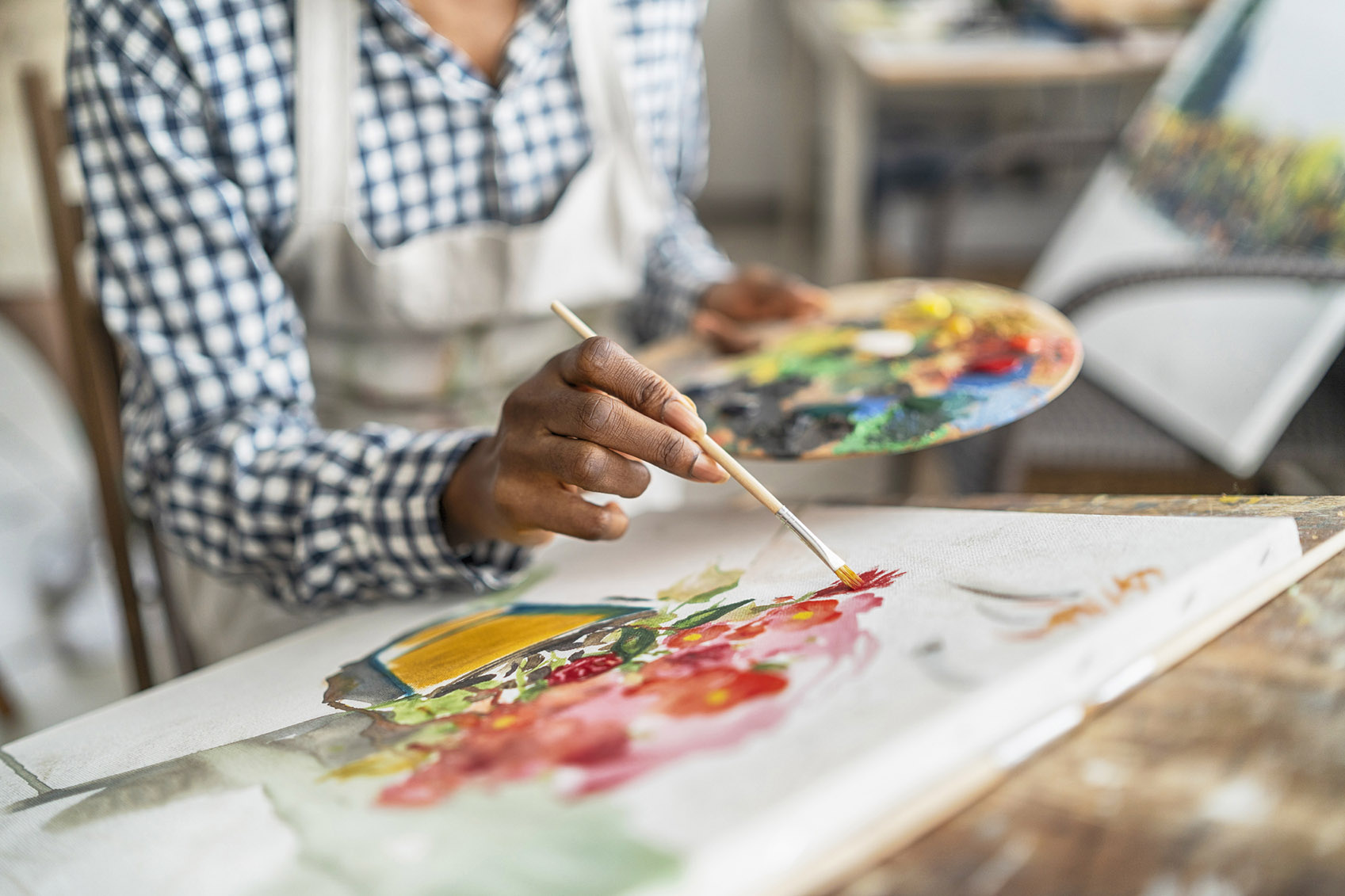 Arts enrichment background